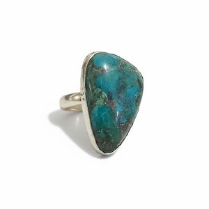 Turquoise Stone Silver Ring